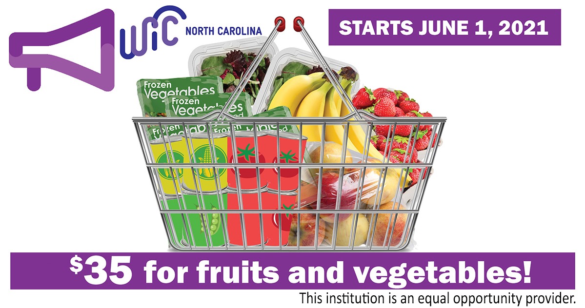 Increased WIC Cash Value Benefit / efectivo de WIC para publicación en redes sociales Greene