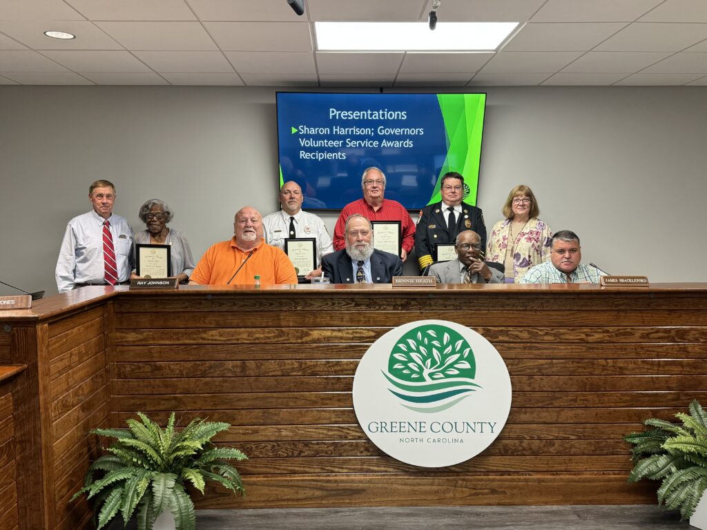 2024 Governor’s Volunteer Service Award Recipients Greene County